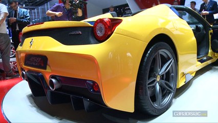 Vidéo Ferrari 458 Speciale A