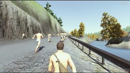 【GTA5×DayZ】アダルトな裸色ピクミン達が人間たちに襲い掛かる！【H1Z1】