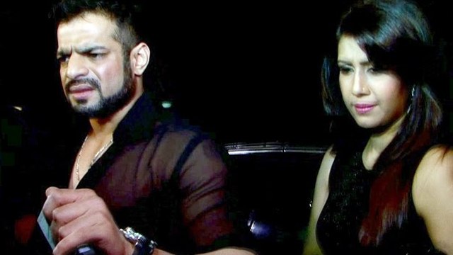 Karan Patel With Wife Ankita Attains Divyanka Tripathi & Vivek Dahiya's Reception