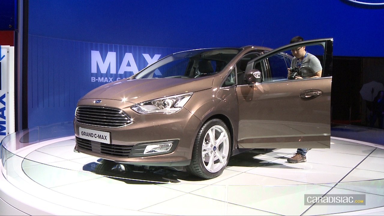 Ford Grand C-Max : suiveur - En direct du Salon de Paris 2014