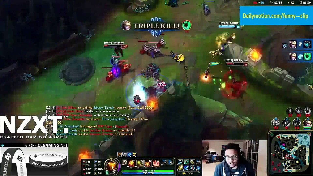 LoL Epic Moments #9 - Fly with me [Poppy] - Foursome   League of Legends(000011.010-001033.788)
