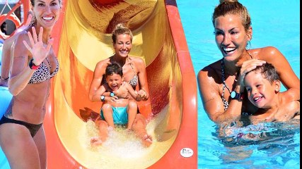 Çağla Şikel Oğluyla Çocuklar Gibi Eğlendi