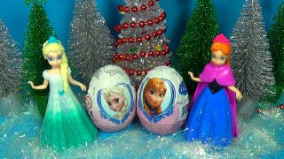 Disney FROZEN surprise eggs unboxing Anna Elsa for kids for baby