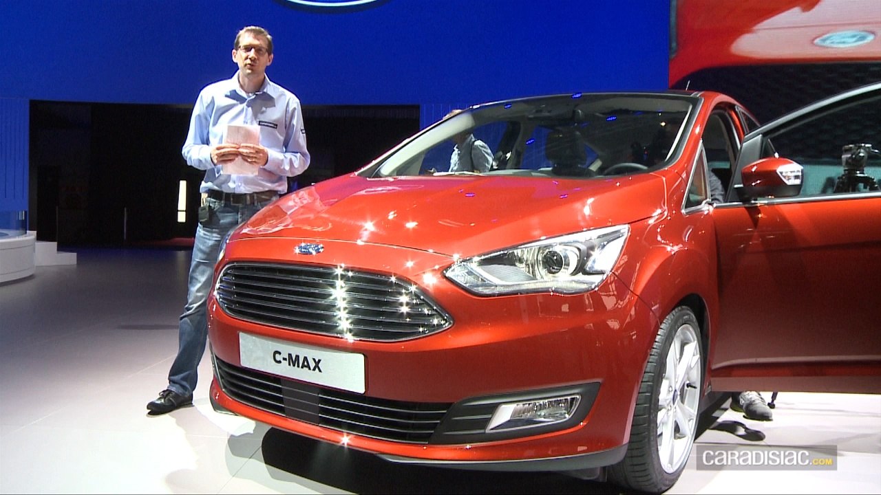 Ford C-Max restylé : nouvelle identité - En direct du Salon de Paris 2014