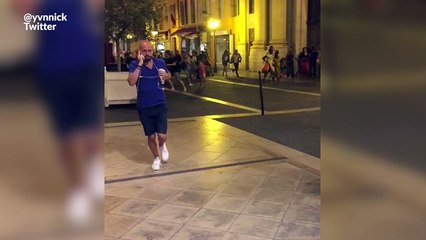 Les images du mouvement de foule à Nice