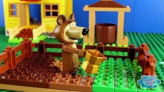 ♥ Masha and the Bear Lego  (Маша и Медведь) - Garden of Ice Cream