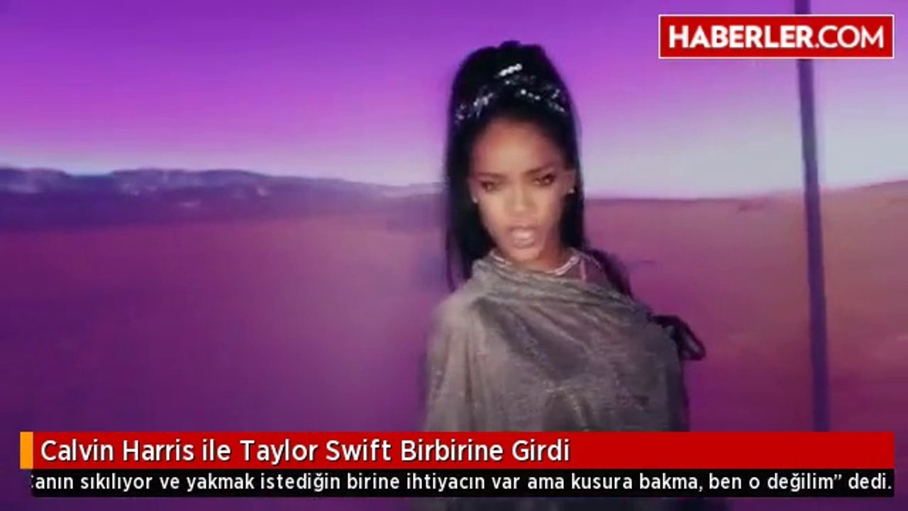 Calvin Harris ile Taylor Swift Birbirine Girdi