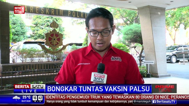 Kepolisian Tahan 23 Tersangka Vaksin Palsu