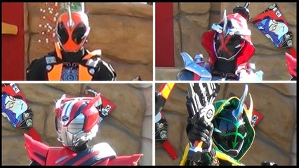 "Kamen Rider ghost Special Show"  Musashi/ Robin / Kamen Rider drive appeared!