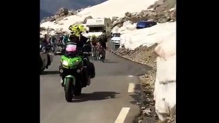 20^ tappa Giro d'Italia 2016 Passaggio su La Bonette