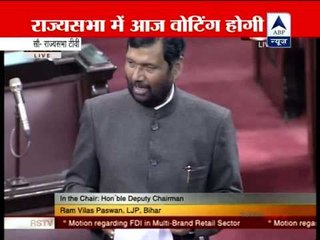 Rajya Sabha: Paswan supports FDI in retail