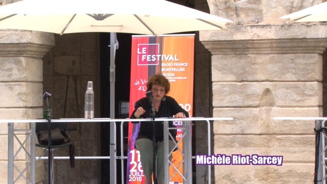 Michèle Riot-Sarcey en ouverture des XXXe Rencontres de Petrarque