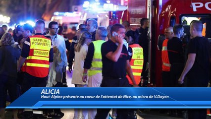 Attentat de Nice: présente sur place, une haut-alpine témoigne sur D!CI TV
