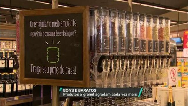 Produtos a granel ganham cada vez mais espaço nos supermercados