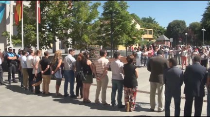 Minuto de silencio en Leganés en repulsa por el atentado de Niza