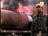 Fire in a goods train in Uttar Pradesh