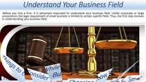 Tips to Choose a Law Firm for Business Shared by Jeremy Eveland