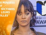 Nice : l'hommage de Rihanna aux victimes
