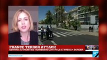 Attack in Nice: German authorities tightening controls at French border