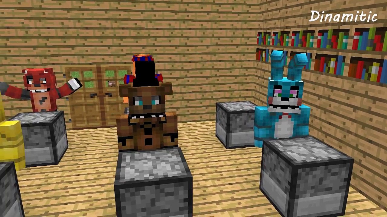 FNAF Monster School  Baking. Minecraft Animation (Five Nights At Freddy s)