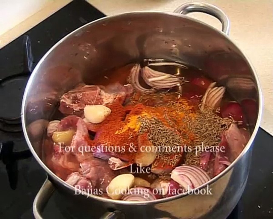 - AALOO GOSHT IN A POT - Bajias Cooking -