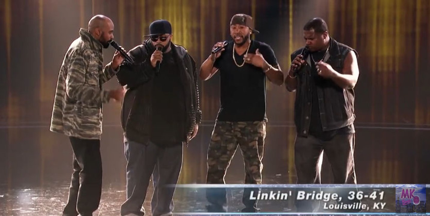 Linkin Bridge Beat Boxing Singing Group Delivers a Solid Performance America's Got Talent 2016