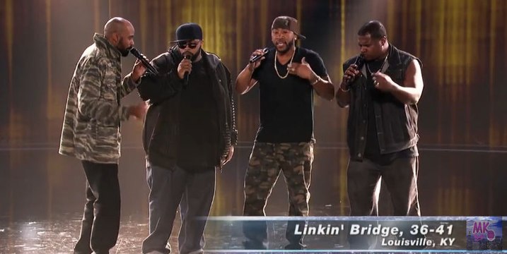 Linkin Bridge Beat Boxing Singing Group Delivers a Solid Performance America's Got Talent 2016