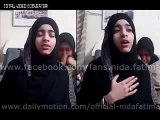 Manqabat & Noha Khuwani by: SYEDA NIDA FATIMA in Majlis-e-Aza,Lahore / 4 jamadi ul sani / 14 Mar 2016