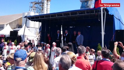 Attentat à Nice. Emotion et minute de silence à Brest 2016