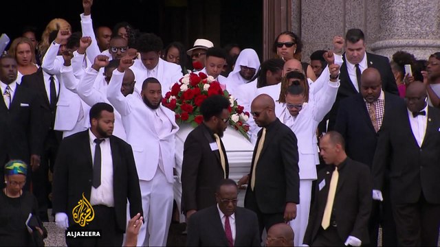 Thousands gather in US as Philando Castile laid to rest