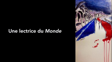 Hommages en dessins aux victimes de l'attentat de Nice