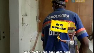Project Video Series 100% Safe | Manual Demolition -- Part 2 (English subtitles)