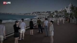 France Nice Terror Attack 3D View