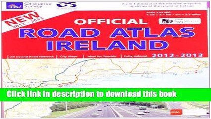 Read Official Road Atlas Ireland 2012-2013  Ebook Free
