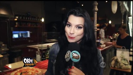 Carol Thomé mostra os diferentes tipos de Pizza