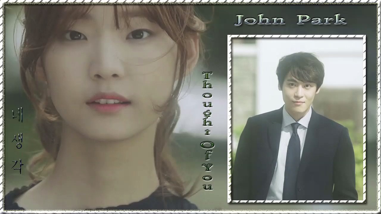 John Park - Thought Of You MV HD k-pop [germen Sub]