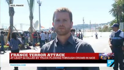 Attack in Nice: anger over arrival of French president and prime minister in Nice