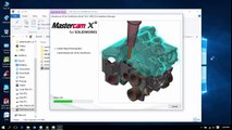 HUONG DAN CAI DAT MASTERCAM X9( HAY MASTERCAM X9 CHO SOLIDWORKS) TREN WINDOW 10