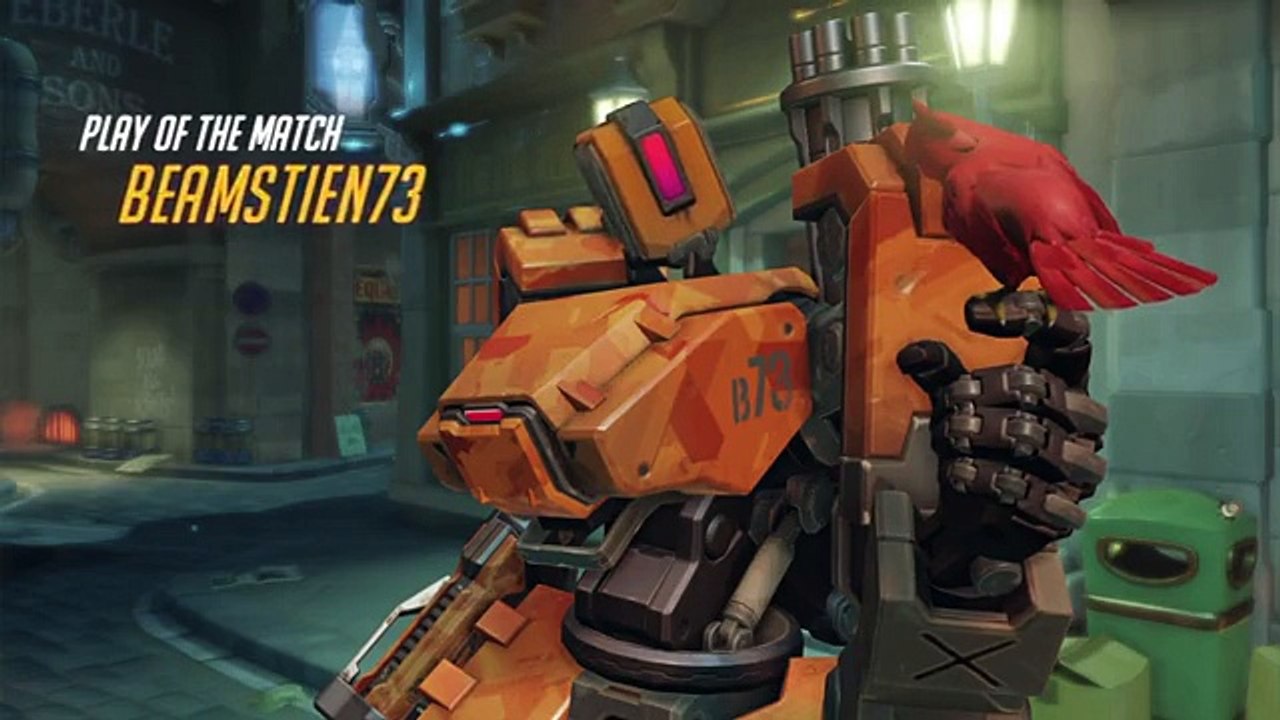 Bastion owerwatch action epique