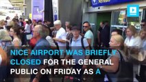 Nice airport briefly evacuated after unattended bag triggers bomb alert