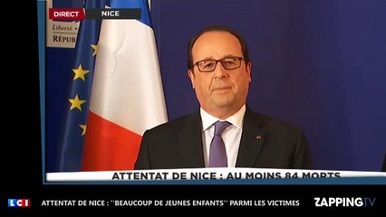 Attentat de Nice : ‘’Beaucoup de jeunes enfants’’ parmi les victimes selon François Hollande