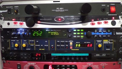 #9 - DEMO DOS EFEITOS DO RACK LEXICON MPX G2