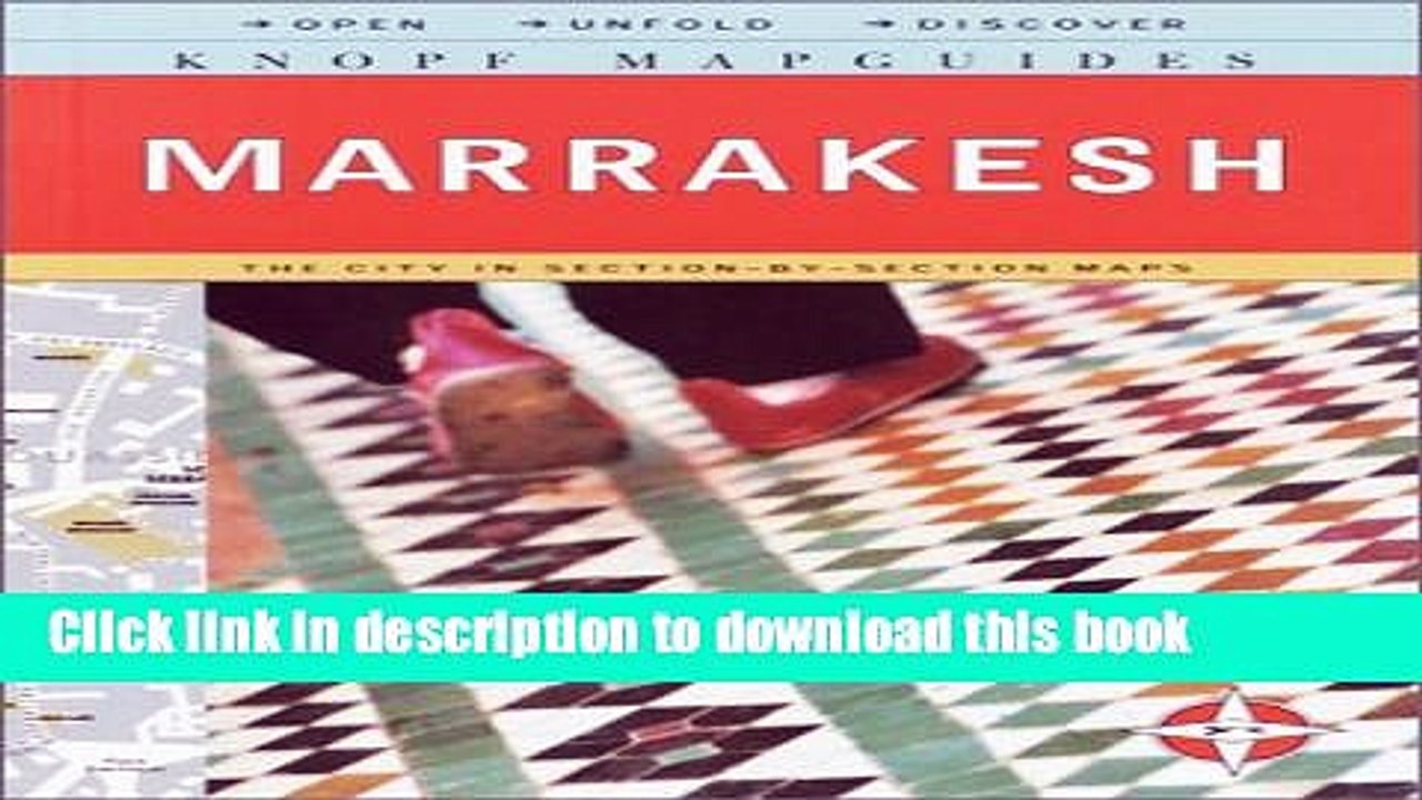 Read Knopf MapGuide: Marrakesh (Knopf Mapguides)  Ebook Free