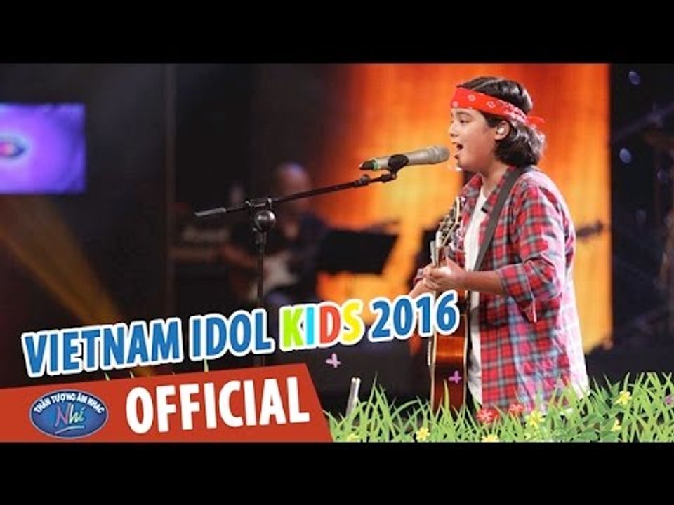 VIETNAM IDOL KIDS 2016 - GALA 6 - MẶT TRỜI BÉ CON - JAYDEN