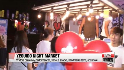 Around the world in one night, a walk at Yeuouido night market is the perfect way to end your weekend
