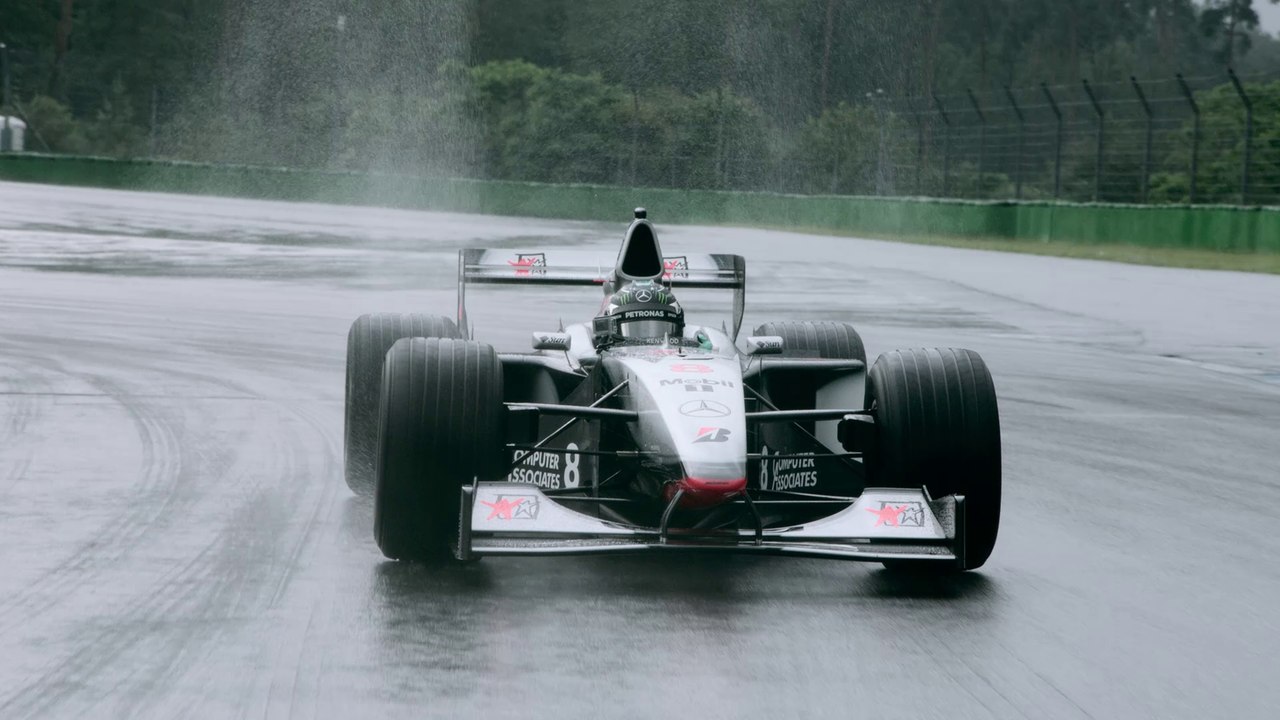 Nico Rosberg's in a Championship Winning Car!