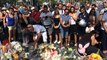Attentat de Nice: Recueillement sur la Promenade des Anglais