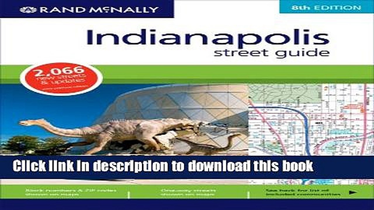 Read Rand McNally Indianapolis Street Guide (Rand McNally Indianapolis   Vicinity Street Guide)