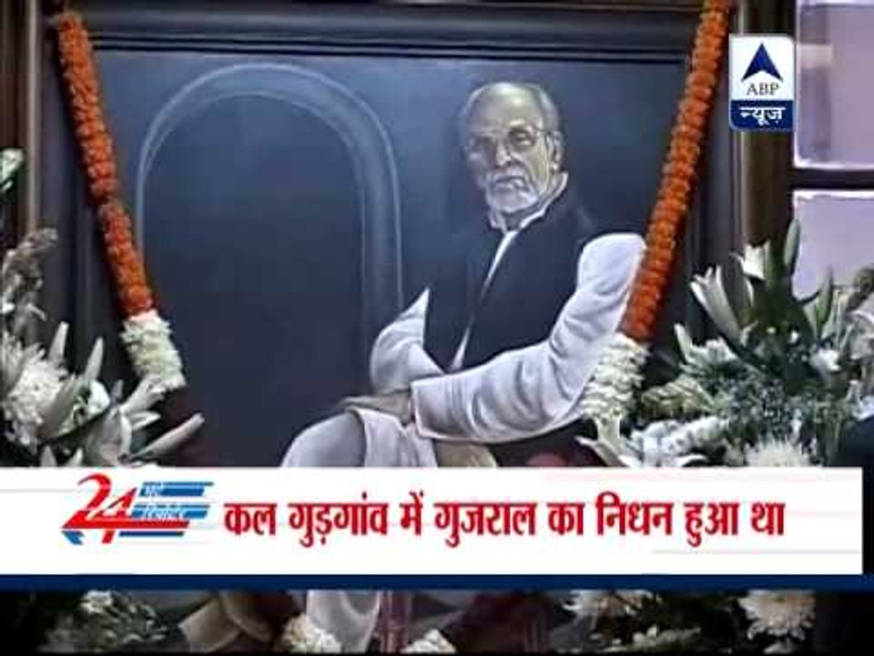 PM, senior ministers pays homage to former PM IK Gujral