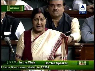Sushma says FDI in retail is a conspiracy, Sibal counters her